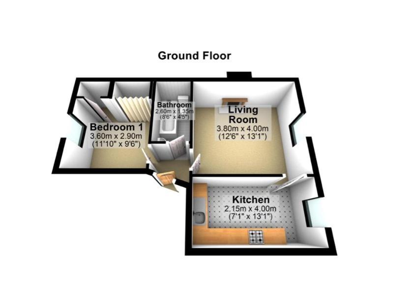 Dwellcome Home Ltd 1 Bed Apt, Half Mile To Union Street Yet Quiet, Free Parking, Fast Wifi, Ideal For Long Term Contractor, Etc Stays, Fully Equipped Kitchen, Regular Housekeeping Option - See Our Site For Assurance Aberdeen Exterior foto
